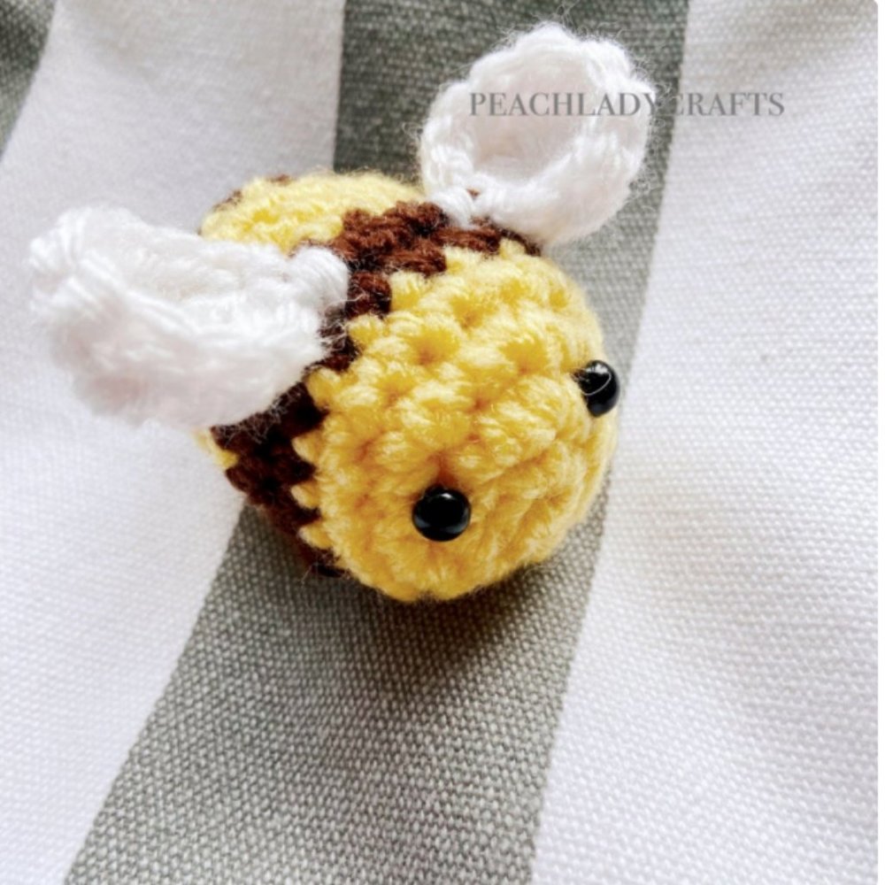 Handmade New Little Bee Amigurumi Crochet Toys